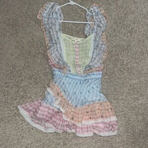 Loveshackfancy mini dress